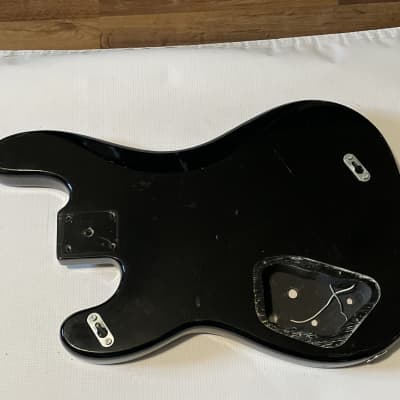 1980's Overseas Kramer Striker 700st Black 4 String Electric Bass Guitar Body image 10
