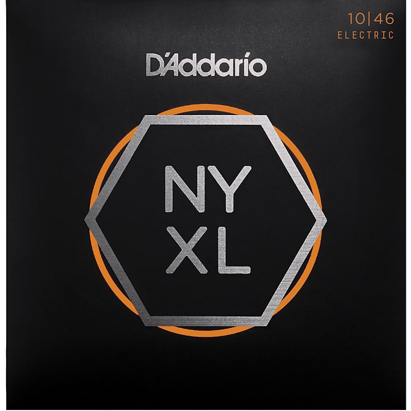 D'Addario NYXL1046 Nickel Wound Regular Light 10-46 image 1