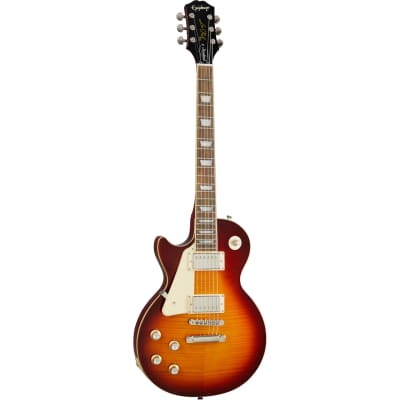 Epiphone Left Handed Les Paul Standard '60s Electric Guitar in Iced Tea image 2