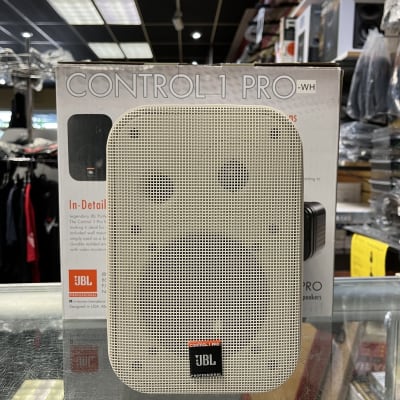 JBL Control 1 Pro SINGLE Speaker - White (Used) image 2