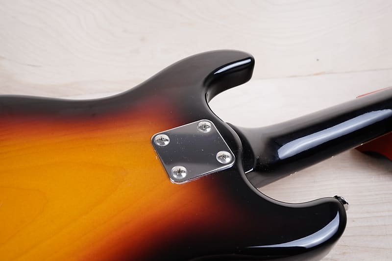 Mosrite Mini Guitar Sunburst Made in Japan MIJ w/ Bag