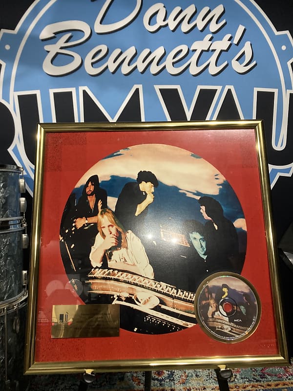 Stan Lynch Tom Petty and The Heartbreakers, German Gold Record (#31) image 1