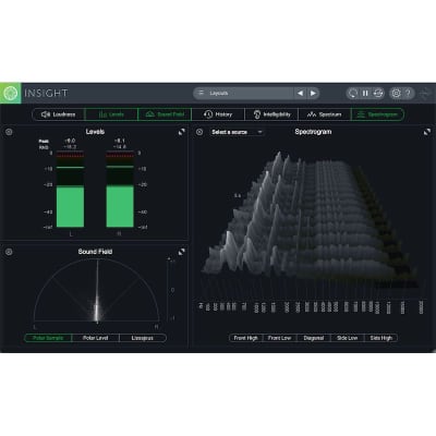 iZotope Insight 2 - Metering & Audio Analysis Plug-In for Music & Post Production (Upgrade from Insight 1, Download) image 10