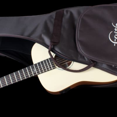 Faith FDS Nomad Mini-Saturn Electro Acoustic Guitar in Natural Satin w/Softcase image 11
