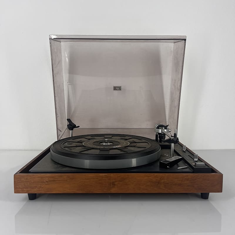 BIC Belt Drive 960 Turntable Vintage Wood Reverb