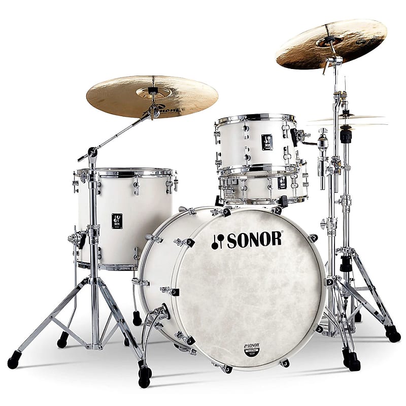 Sonor SQ1 22"/12"/16" Satin Pure White image 1