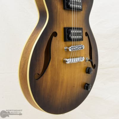 Ibanez AM53 Hollow Body - Tobacco Flat image 2