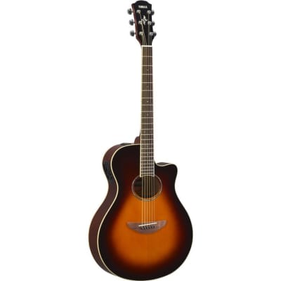 Yamaha APX600 Thin Body Acoustic-Electric Guitar - Old Violin Sunburst image 1