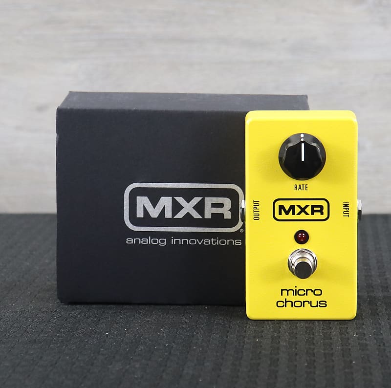 MXR M148 Micro Chorus Yellow image 1