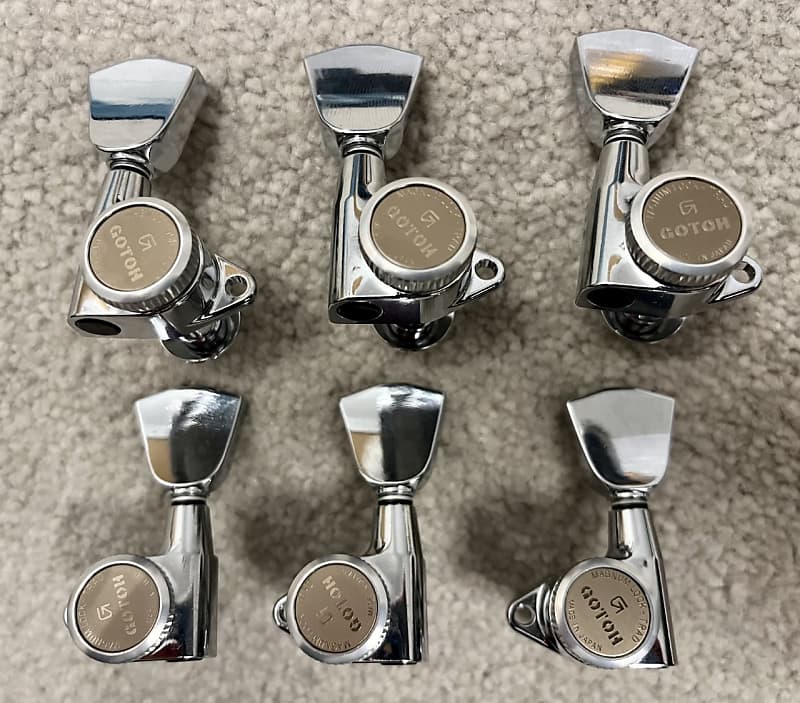 Gotoh SG301 Traditional Magnum Locking Tuners 3 x 3 Reverb