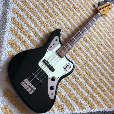 Fender Japan Jaguar Bass JAB-EQ 2006-2008 Black | Reverb