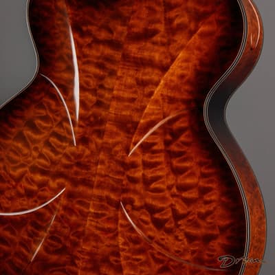 2018 Beauregard Facettes Archtop 16,” Quilted Maple/Spruce image 19