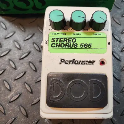 DOD Performer Stereo Chorus 565 Vintage with box papers and power supply !!! image 3