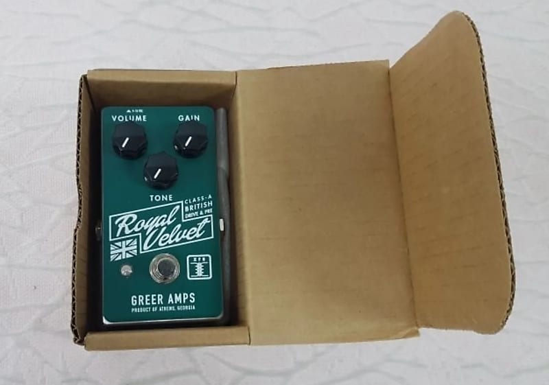 Greer Royal Velvet Overdrive/Preamp Pedal image 1