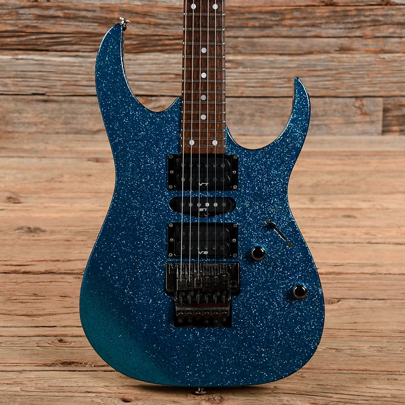 Ibanez RG570 Blue Sparkle 1999 | Reverb
