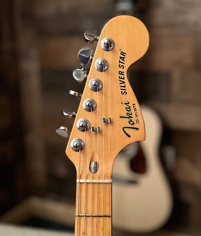 【別倉庫からの配送】 UPGRADED! - SS-80 Star Silver Tokai Ash Knuckle Bare Body, ギター