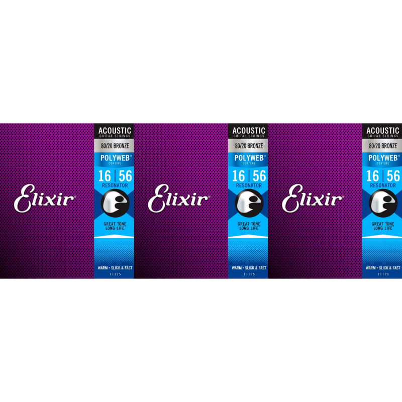 Elixir deals resonator strings