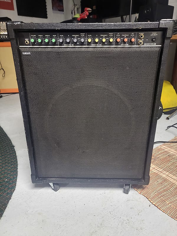 Yamaha B100-115 III 1980's - Black | Reverb