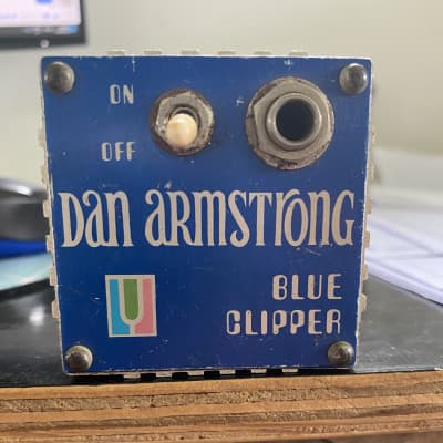 Dan Armstrong Blue Clipper Fuzz 1970s- Blue image 1