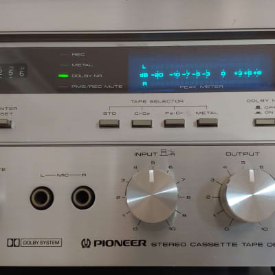 Iconic Pioneer CT-F650 Stereo Cassette Deck - FULLY SERVICED !!! image 3