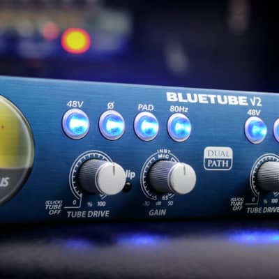 PreSonus Bluetube v2 Dual-Channel Mic / Instrument Preamplifier