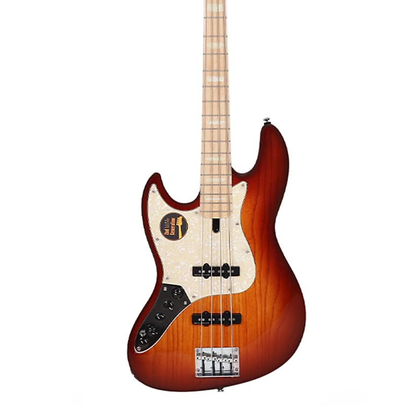 Sire Marcus Miller V7 Swamp Ash-4 Lefthand Bass Guitar - Tobacco Sunburst image 1