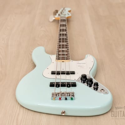 2023 Fender Heritage Late 60s Jazz Bass, Sonic Blue Lacquer