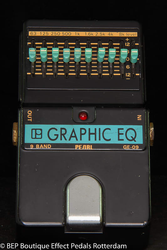 Pearl GE-09 Graphic EQ mid 80's s/n 024282 Japan | Reverb