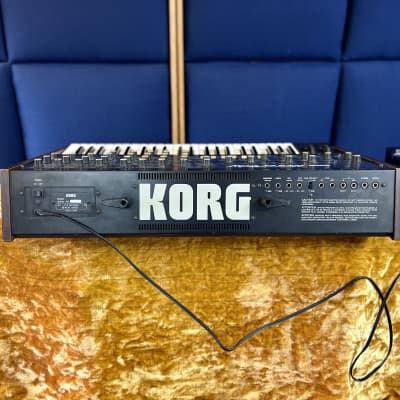 Korg Mono/Poly MP-4 analog synthesizer c 1981 Blue original vintage MIJ Japan synth RG image 7