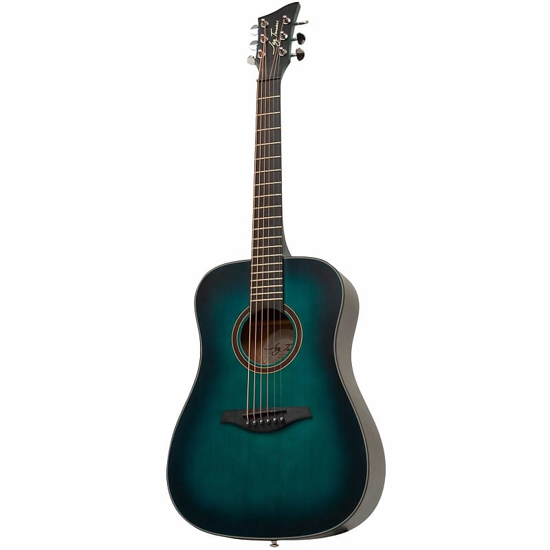 Jay Turser JTA53 3/4 Size Acoustic Guitar - Satin Blue image 1