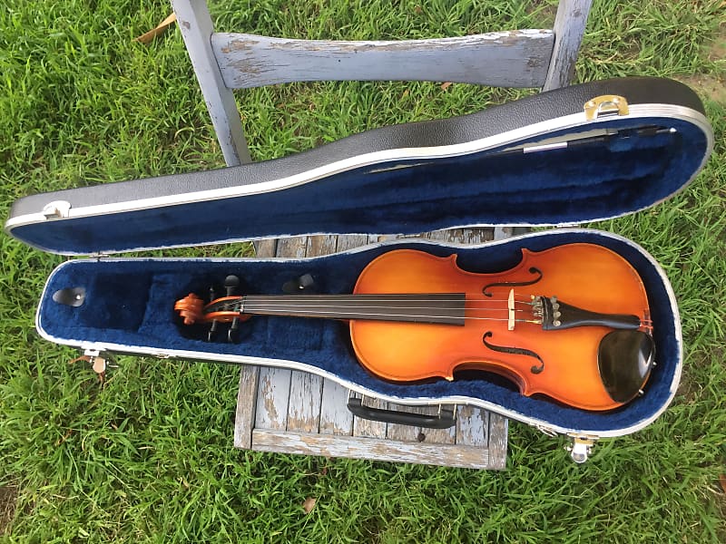 1976 Kiso Suzuki No. 8 Stradivarius Copy 4/4 Violin with Carboni Bow / Case