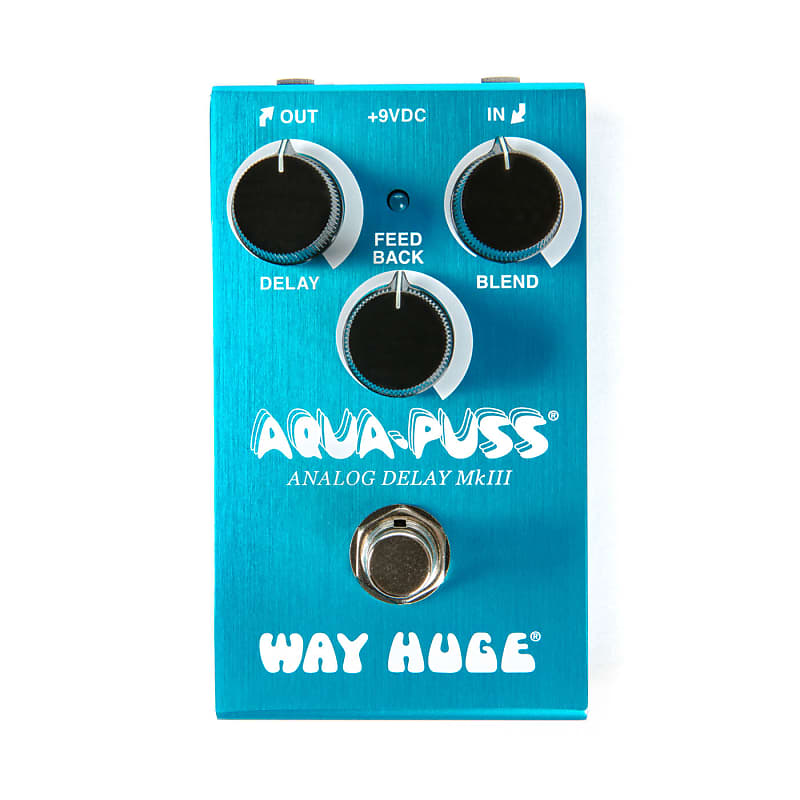 Way Huge Smalls Aqua Puss Analog Delay MkIII, BRAND NEW IN BOX WITH WARRANTY! FREE PRIORITY SHIPPING IN THE U.S.! image 1