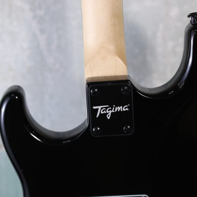Tagima TG-500 Electric Guitar - Black image 8