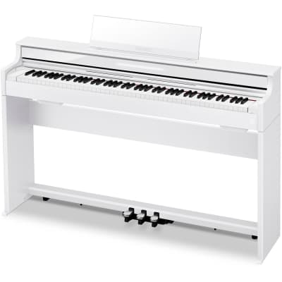 Casio AP-750 Celviano Digital Piano, White, with Bench