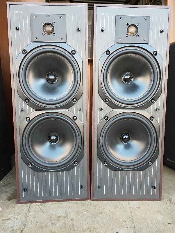 KEF C40 speakers in excellent condition - 1980&#039;s  			