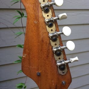 Winston/Teisco Electric Guitar 1960's? Sunburst image 6