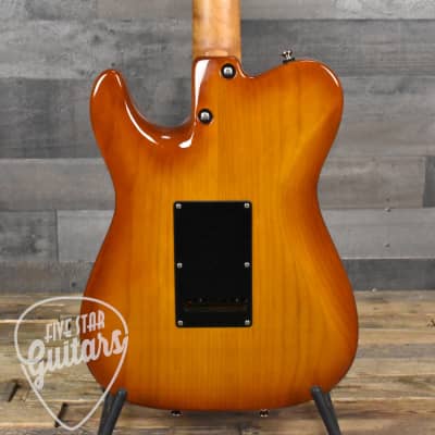 Tom Anderson T Classic Contour - Honey Burst with Hard Shell Case image 5
