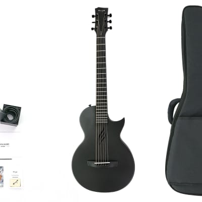 Enya NOVA GO Black Acoustic Guitar "Panther" image 1