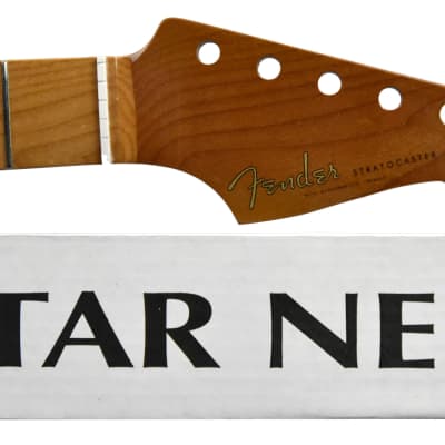 Fender Roasted Maple Vintera Mod 60s Stratocaster Replacement Neck image 2