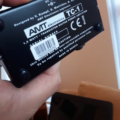 AMT Electronics TC-1 Tubecake 1.5-Watt Power Amp 2010s - Black image 2