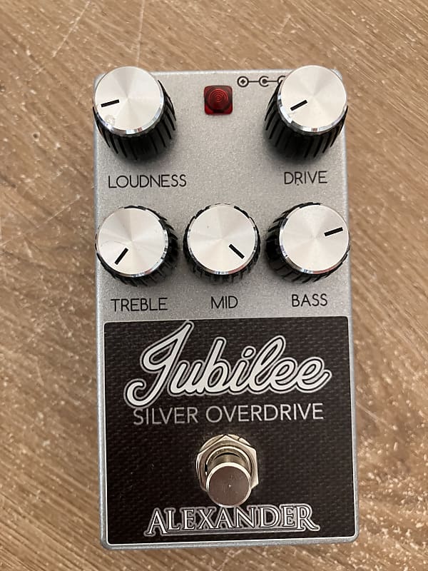 Alexander Silver Jubilee pedal - Overdrive