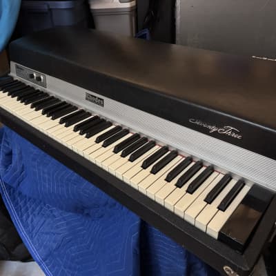 Fender Rhodes Mark I Stage 73-Key Electric Piano 1976 - Black Rounded Top image 3