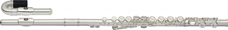 C flute, 2 head joints w/curved, closed holes, offset G, split E image 1