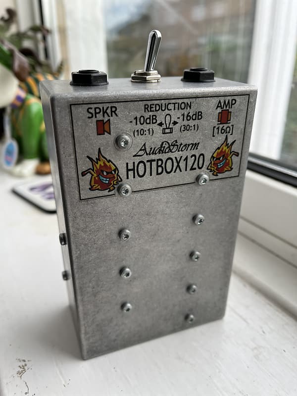 Audiostorm Hotbox 120 16ohm Attenuator / Load Box in Raw Reverb UK