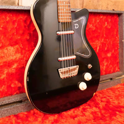 Danelectro UB-2 Baritone Guitar 1957 - Black image 6