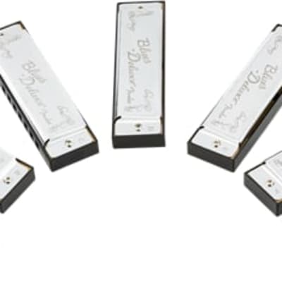 FENDER - Blues Deluxe Harmonica  Pack of 7  with Case - 0990701049 image 3