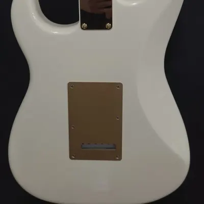 Custom Fender Stratocaster Gilmour Inspired Olympic White "#0001" with Gigbag image 7