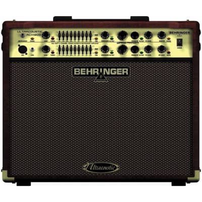 Behringer ACX1800 Ultracoustic Acoustic Guitar Amplifier 180 Reverb