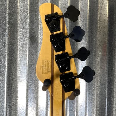 Schecter Michael Anthony 4 String Bass Carbon Grey Used image 4