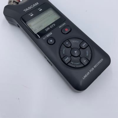 TASCAM DR-07X Portable Audio Recorder 2019 - Present - Black image 5